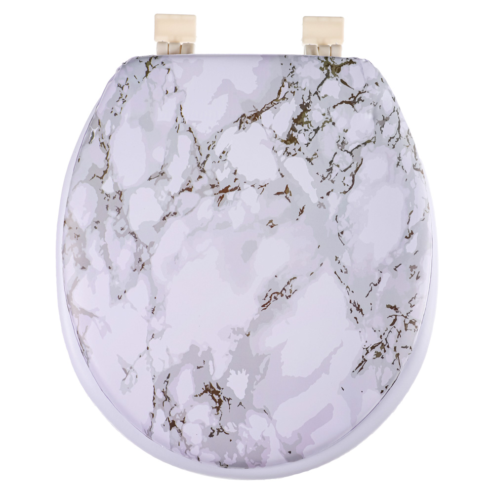 VETTA Сиденье для унитаза ПВХ, поролон, 39x36см, 2 дизайна, арт.№ 571-136