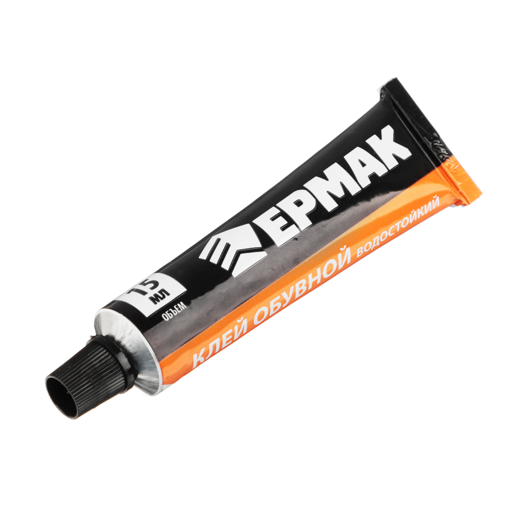 ЕРМАК Клей обувной, водостойкий, 15мл, блистер, арт.№ 469-209