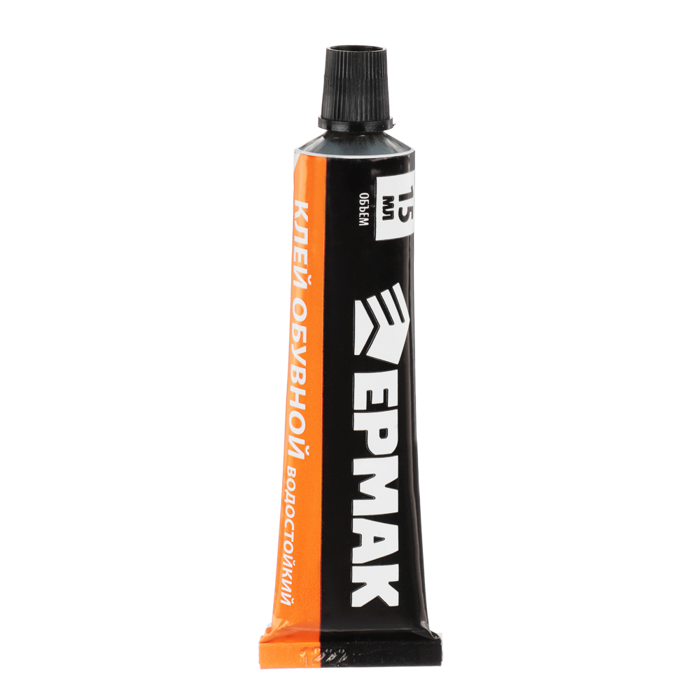 ЕРМАК Клей обувной, водостойкий, 15мл, блистер, арт.№ 469-209