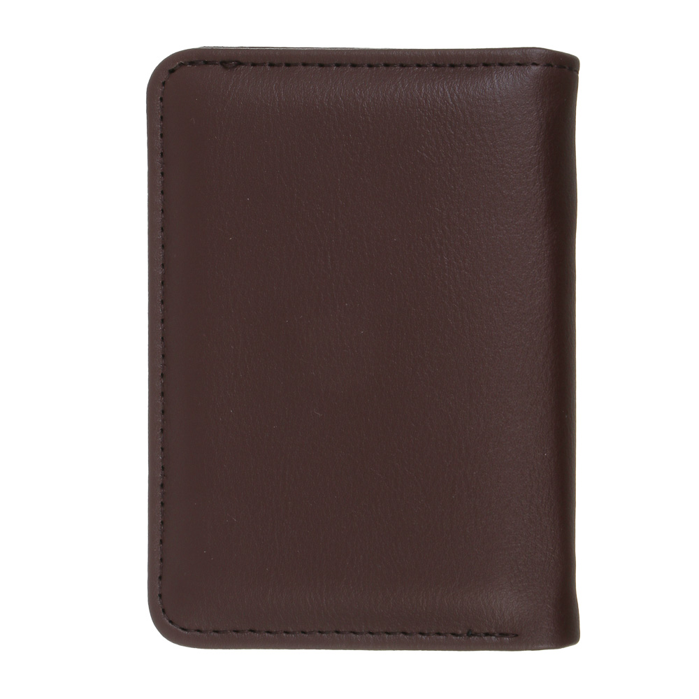 Кардхолдер для карт и купюр 8 слотов тм ЮL Diplomat, ПУ, 11х8 см, 2 цвета, арт.№ 303-066