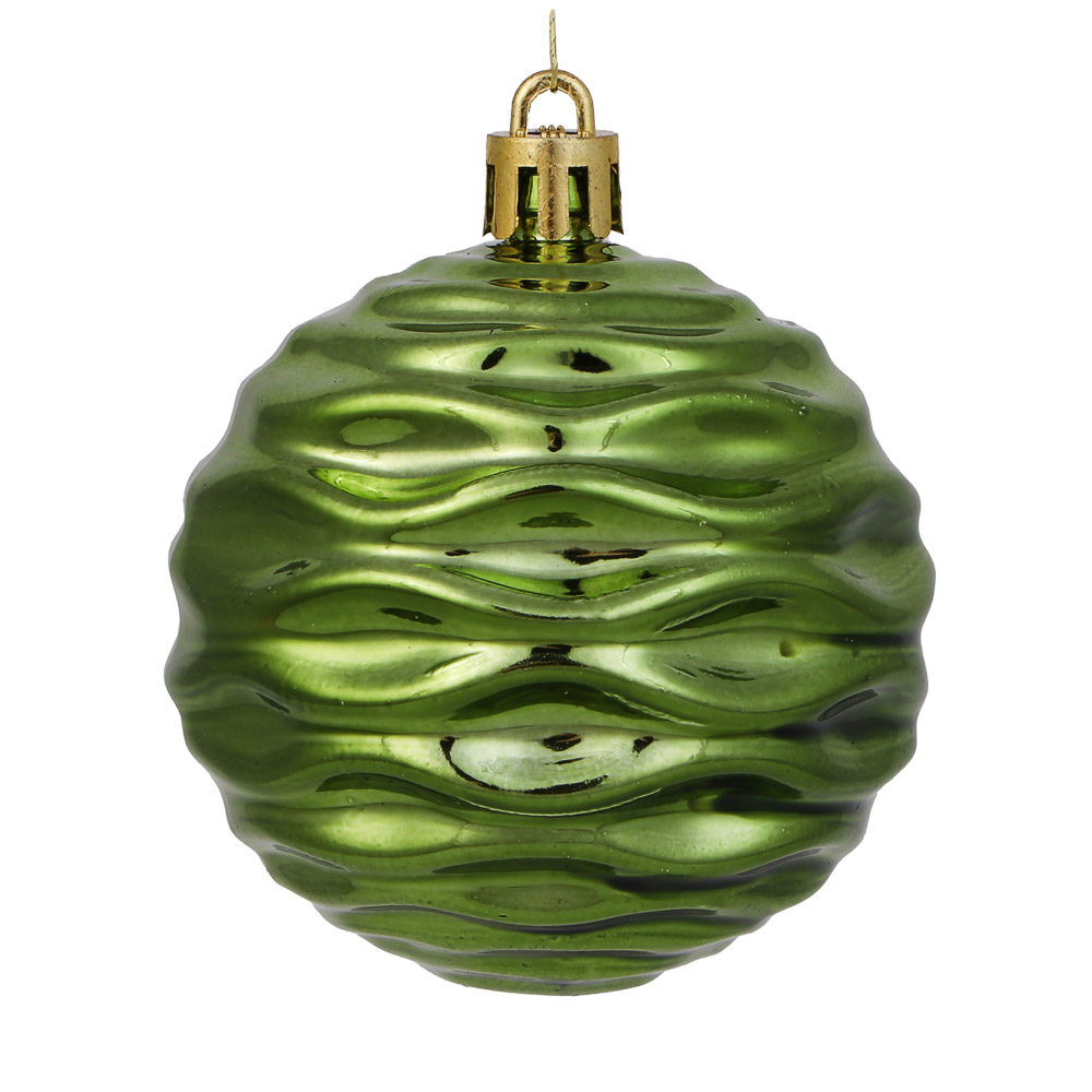 СНОУ БУМ Набор шаров 6 см, 6 шт, зеленый, 26-153, арт.№ 373-578