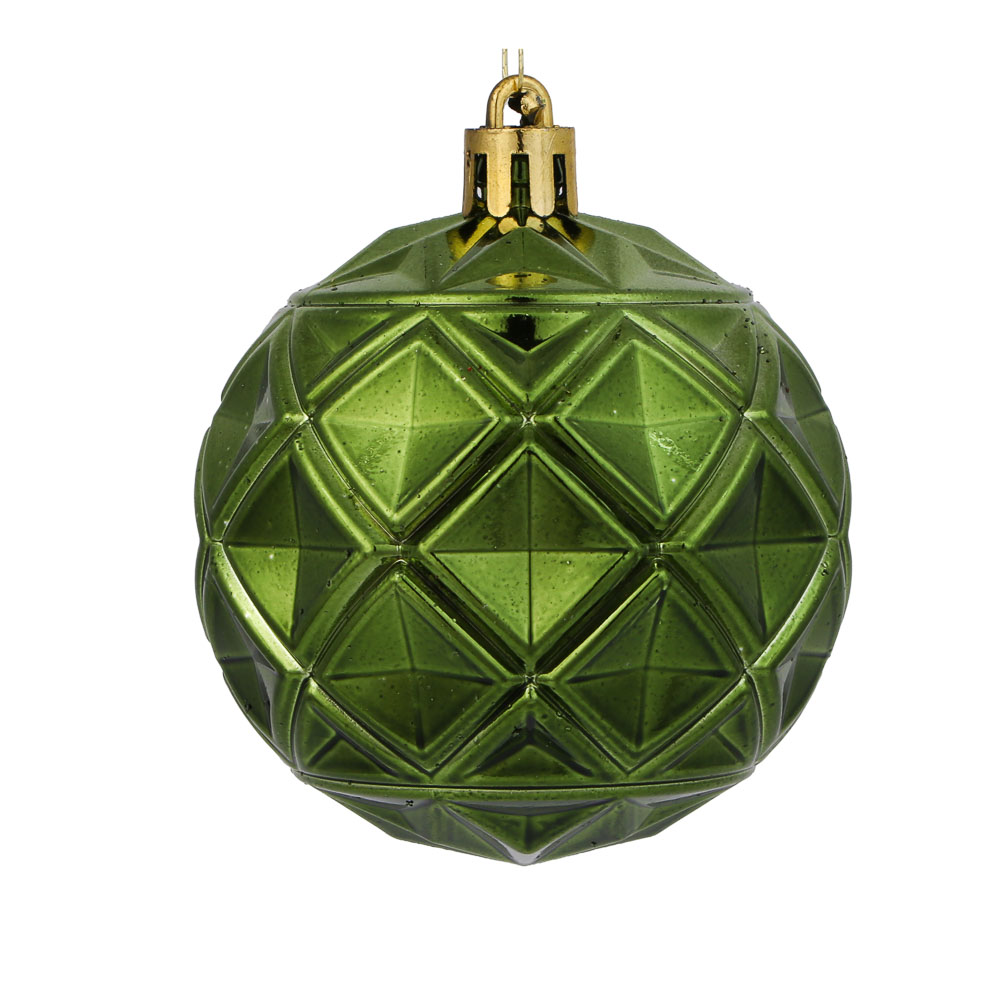 СНОУ БУМ Набор шаров 6 см, 6 шт, зеленый, 26-154, арт.№ 373-579