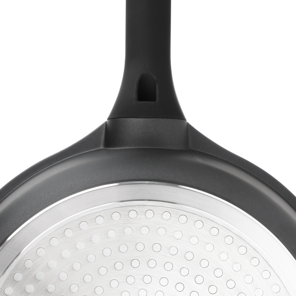 BY COLLECTION Сотейник литой, d=28см, антипригарное покрытие мрамор, индукция, арт.№ 846-567