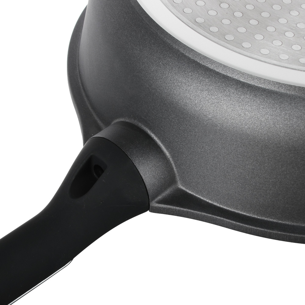 BY COLLECTION Сотейник литой, d=28см, антипригарное покрытие мрамор, индукция, арт.№ 846-567