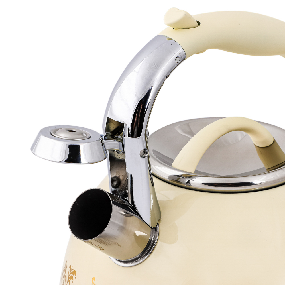 VETTA Чайник стальной 3,0л "Золотая вязь", индукция, арт.№ 847-054