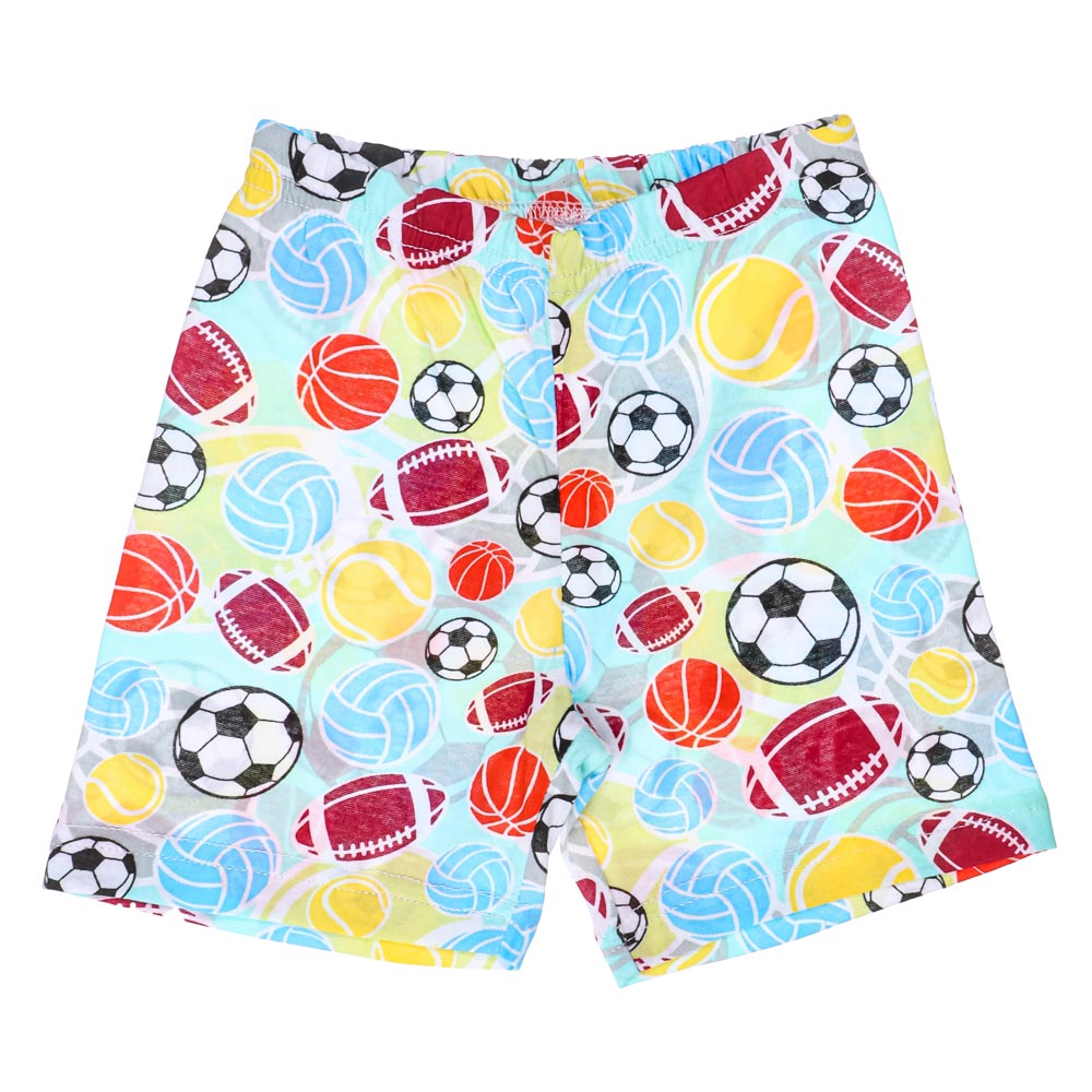 Пижама детская с коротким рукавом (футболка и шорты), р.104-128, 100% хлопок, два дизайна, арт.№ 354-203