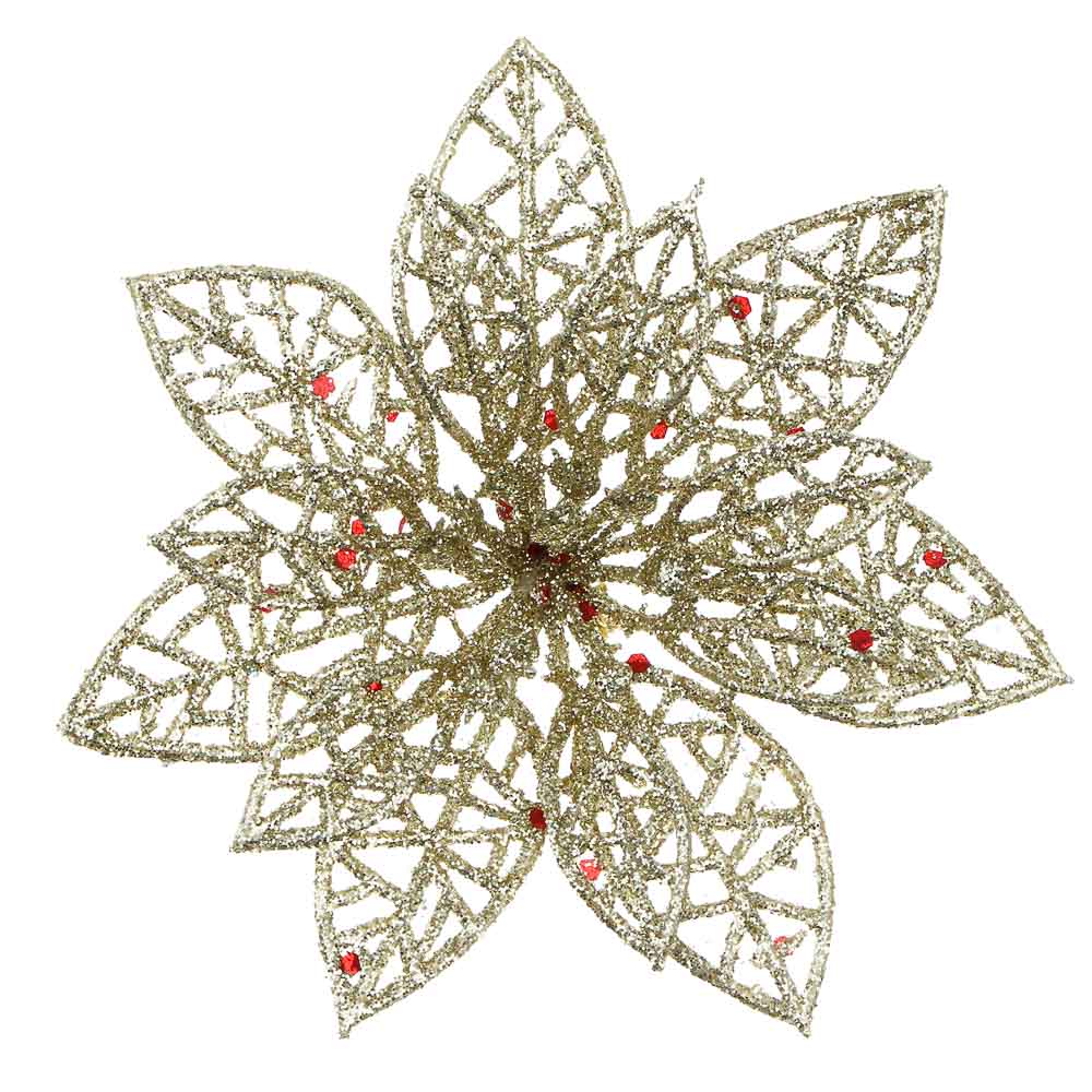 СНОУ БУМ Цветы на проволоке 10x10 см 3шт, арт.№ 397-377