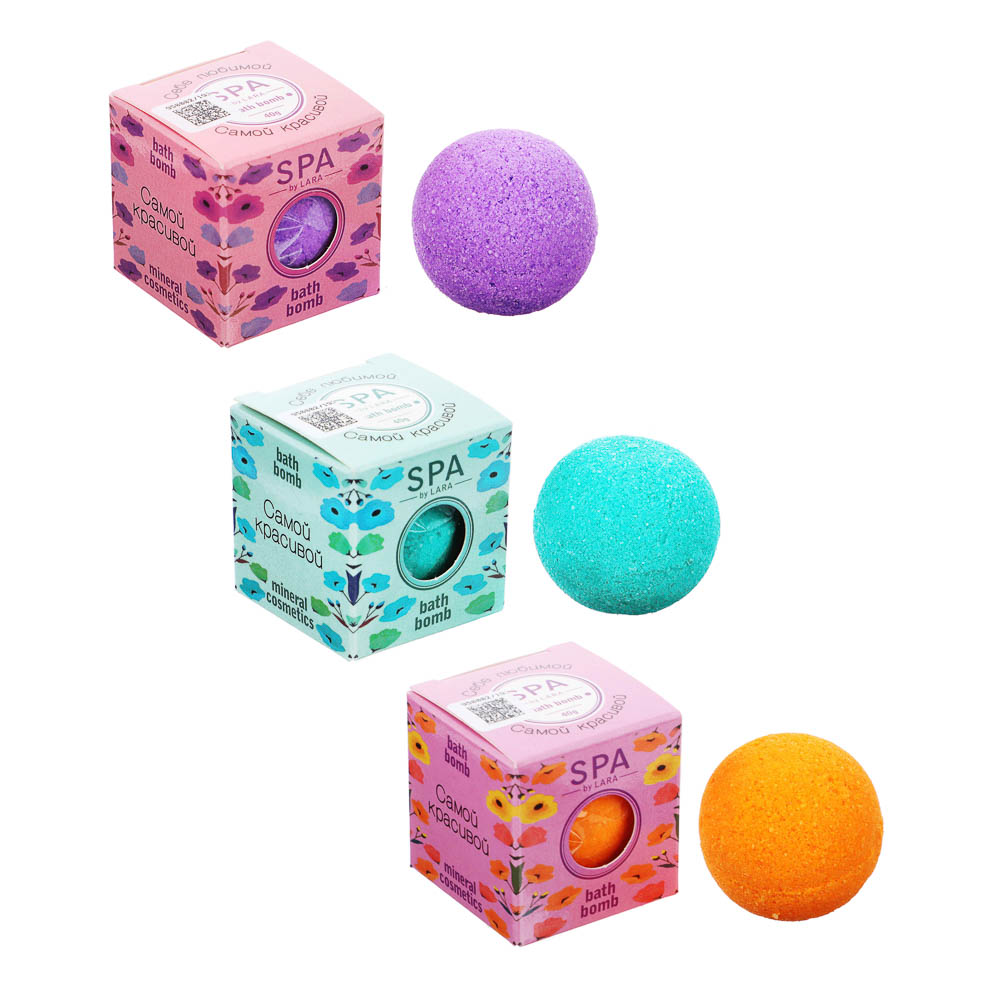 Соль шипучая SPA-уход, 40г, в подарочной упаковке, 2 вида, арт.№ 950-002