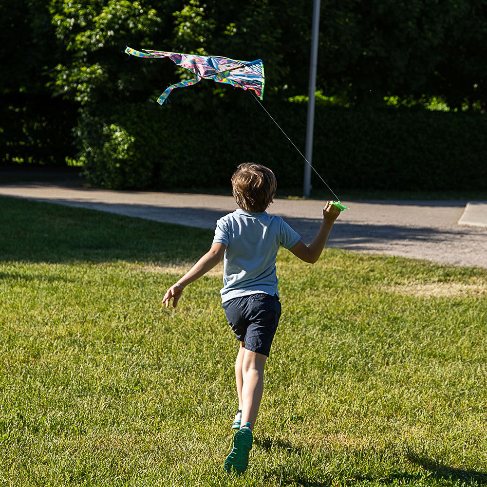 SILAPRO Воздушный змей "Животные" 80см, нейлон, арт.№ 134-084