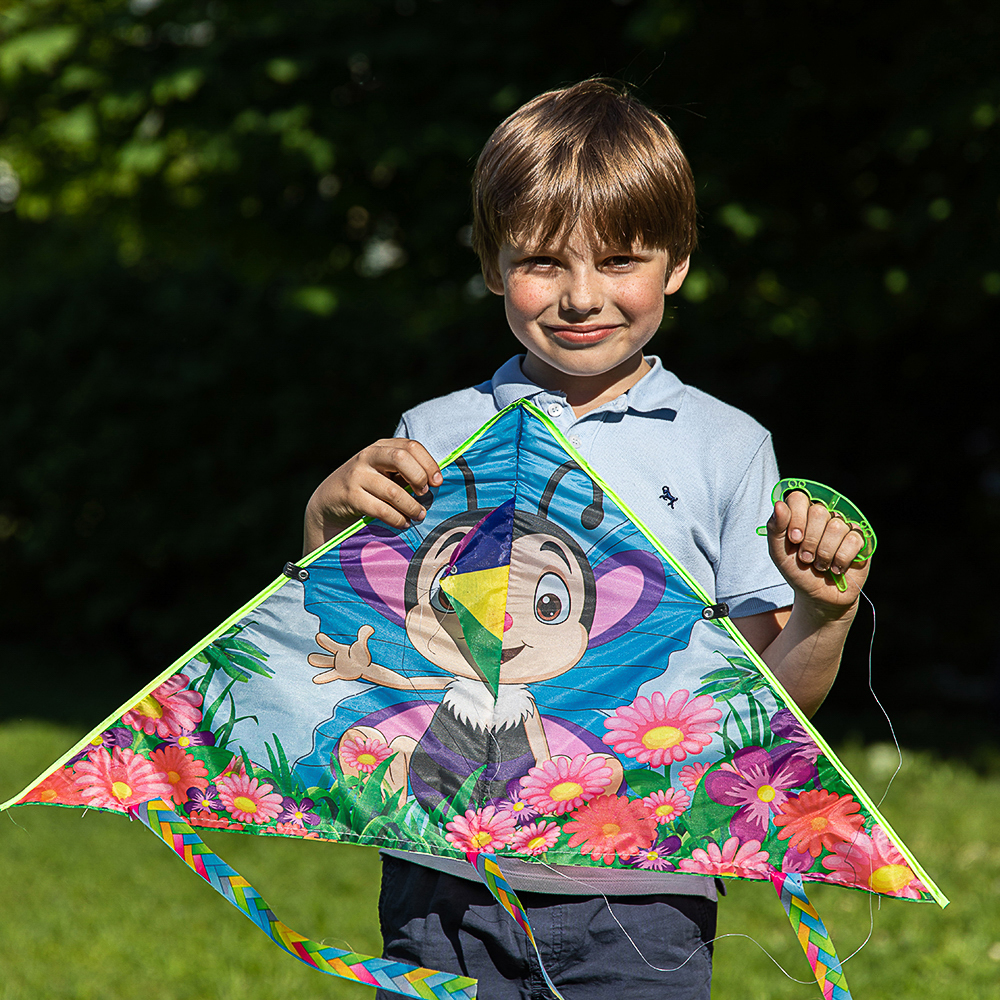 SILAPRO Воздушный змей "Животные" 80см, нейлон, арт.№ 134-084