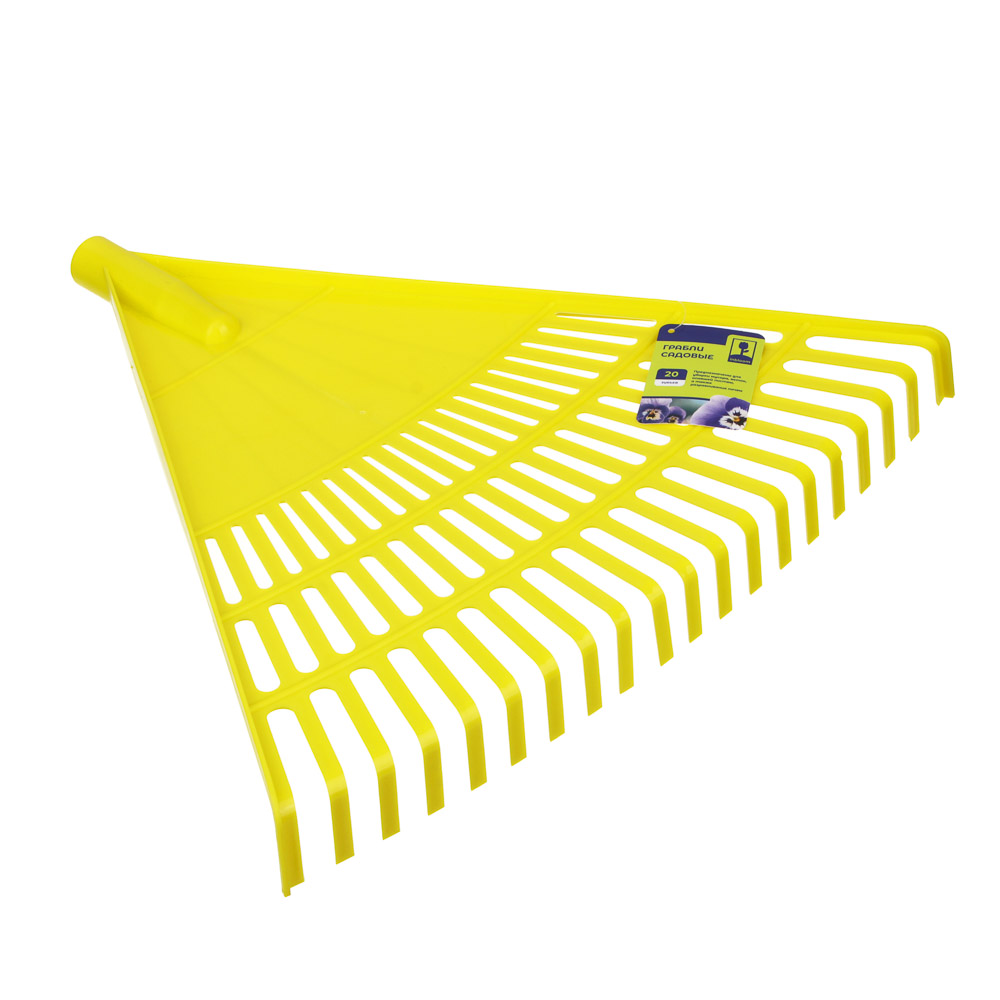 INBLOOM Грабли насадка, 20 зубьев, 42х39см, PP, арт.№ 187-004