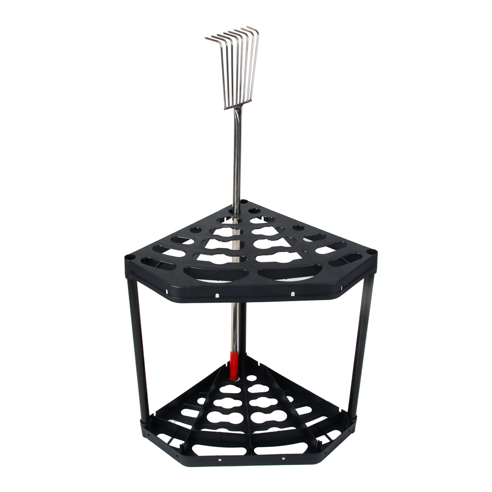 INBLOOM Стойка для садовых инструментов, 61х45х45см, PP, металл, арт.№ 187-007