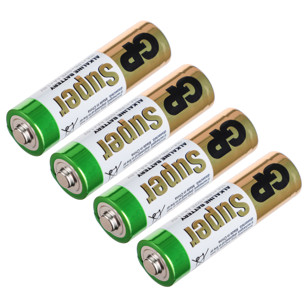 Батарейки AA GP Super BY Герои 4шт 15AGM-2CR в блистере, арт.№ 917-014