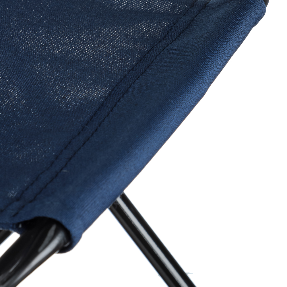 Стул туристический тм РУССО ТУРИСТО, складной, малый, до 75кг, 32х31х34см, труба сталь 16х1,0мм, арт.№ 121-066