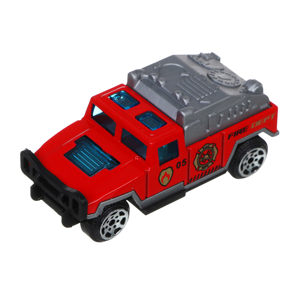 ИГРОЛЕНД Автовоз с треком, 3 машинки, металл, PP, 33,5х13х8,5 см, 3 дизайна, арт.№ 276-175