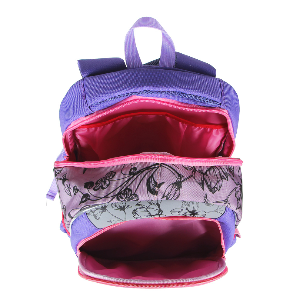 Мэджик Кэт Рюкзак подростковый, 44х34х23см, ПЭ,2 отделения,2 кармана, уплотненные спинка и лямки, арт.№ 254-248