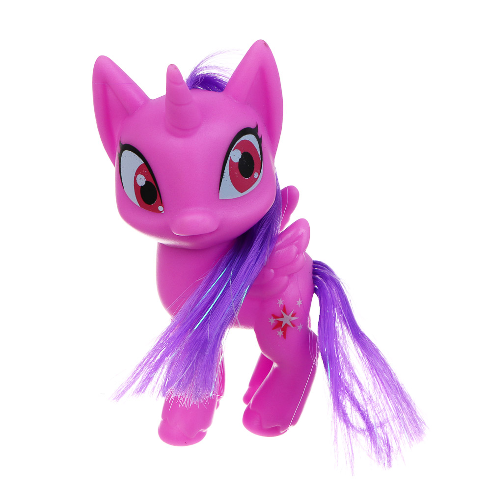 ИГРОЛЕНД Набор фигурок "Волшебные лошадки" с аксессуарами, PVC, PP, 19х15х6 см, 2 дизайна, арт.№ 258-094