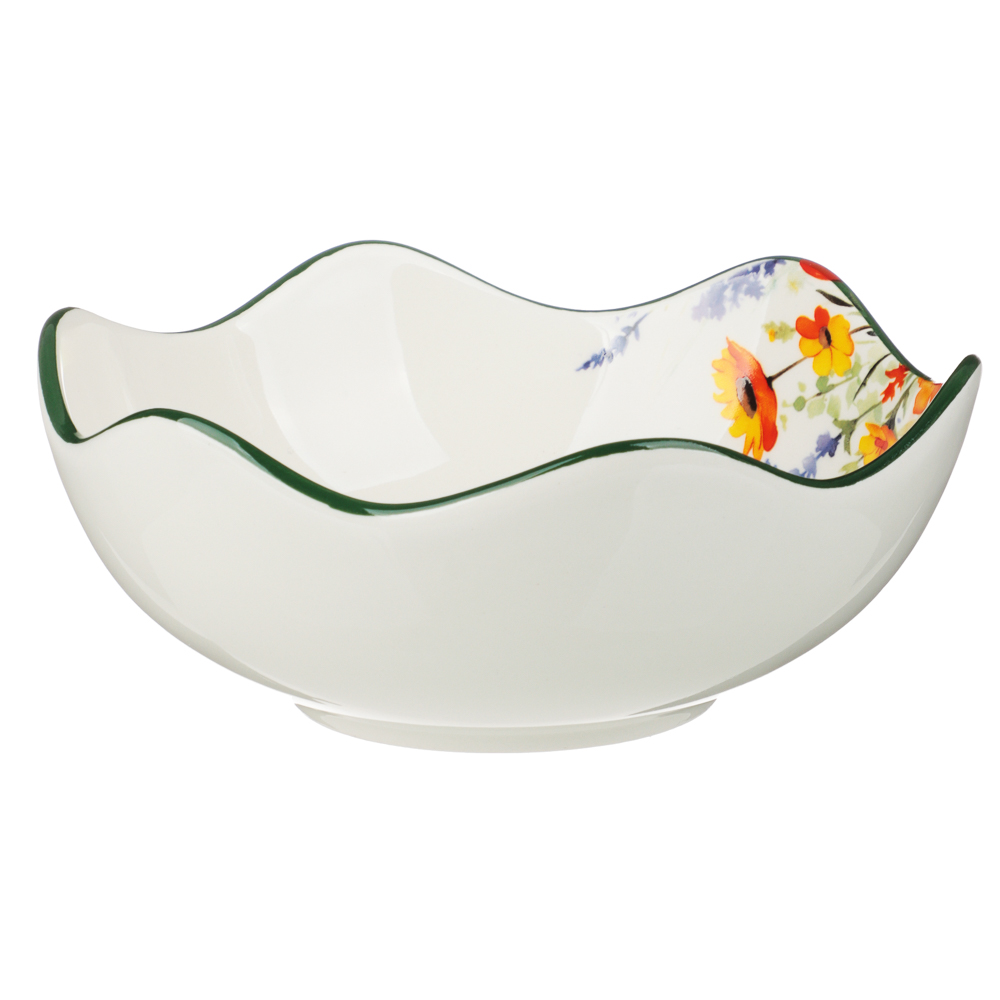 MILLIMI Полевые цветы Салатник, 15,5х6см, керамика, арт.№ 824-015