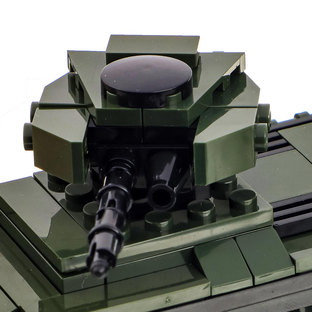 ИГРОЛЕНД Армия Конструктор Военный транспорт, 96 дет., ABS, 15х10х6см, арт.№ 858-040