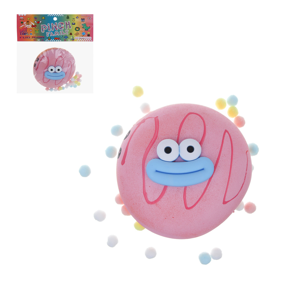 Игрушка Антистресс Мялка, 10см, TPR, 4 дизайна, арт.№ 297-182