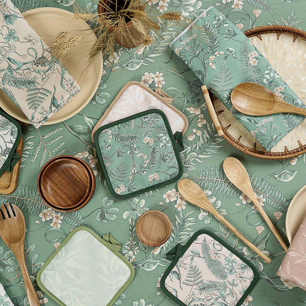 PROVANCE Мосс Полотенце кухонное, 38х63см, 100% полиэстер, 3 дизайна, арт.№ 434-209