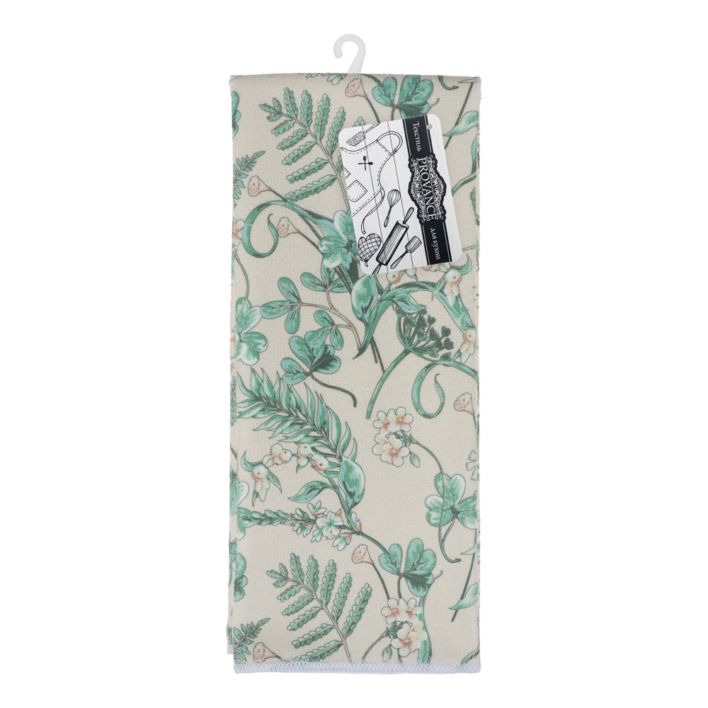 PROVANCE Мосс Полотенце кухонное, 38х63см, 100% полиэстер, 3 дизайна, арт.№ 434-209