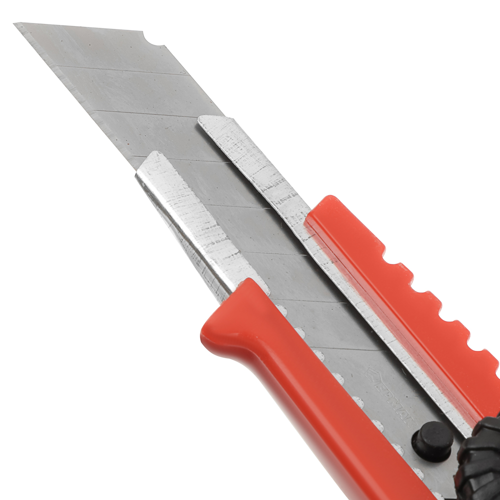 ЕРМАК Нож универсальный 18мм, метал.направ., Twist lock, пластик, блистер, арт.№ 685-011