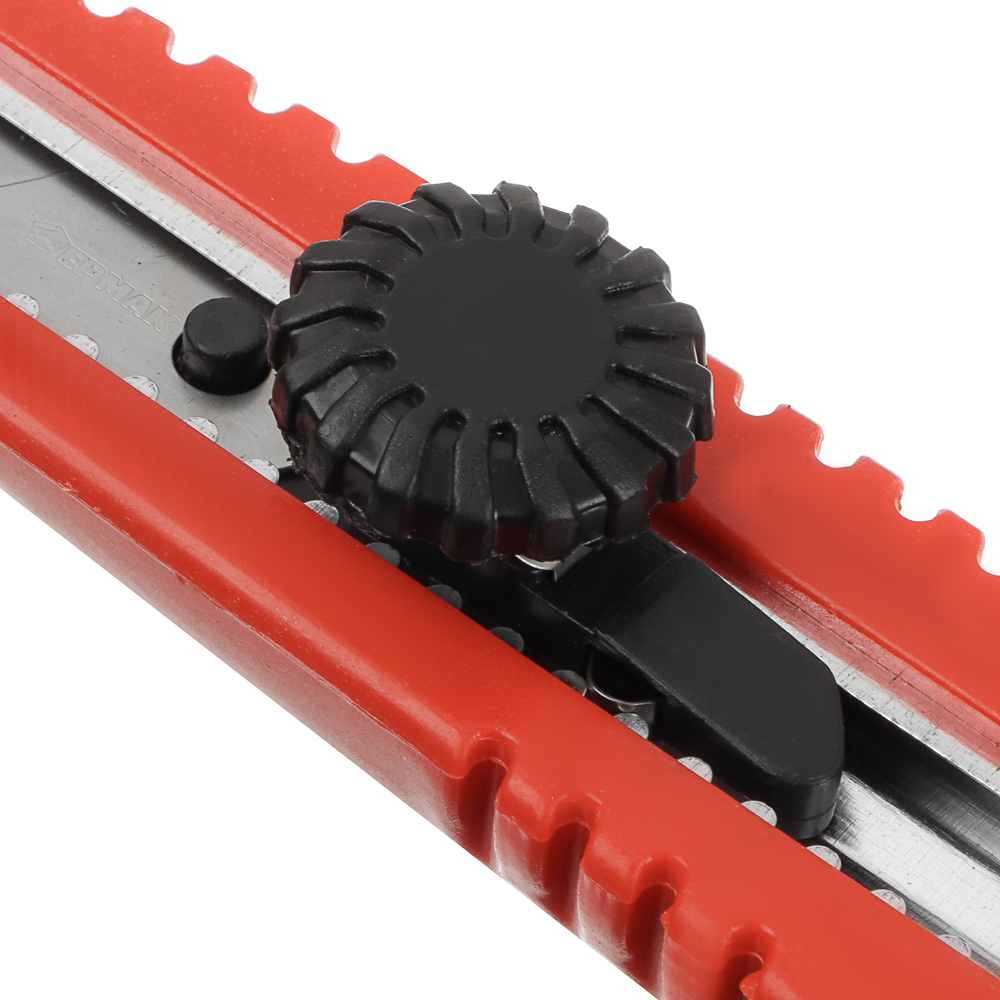 ЕРМАК Нож универсальный 18мм, метал.направ., Twist lock, пластик, блистер, арт.№ 685-011