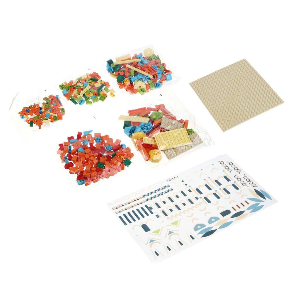 BY Русские Супергерои Конструктор "Храм "Спас на Крови", 395-418 деталей, ABS, 30х20х6см, арт.№ 265-647