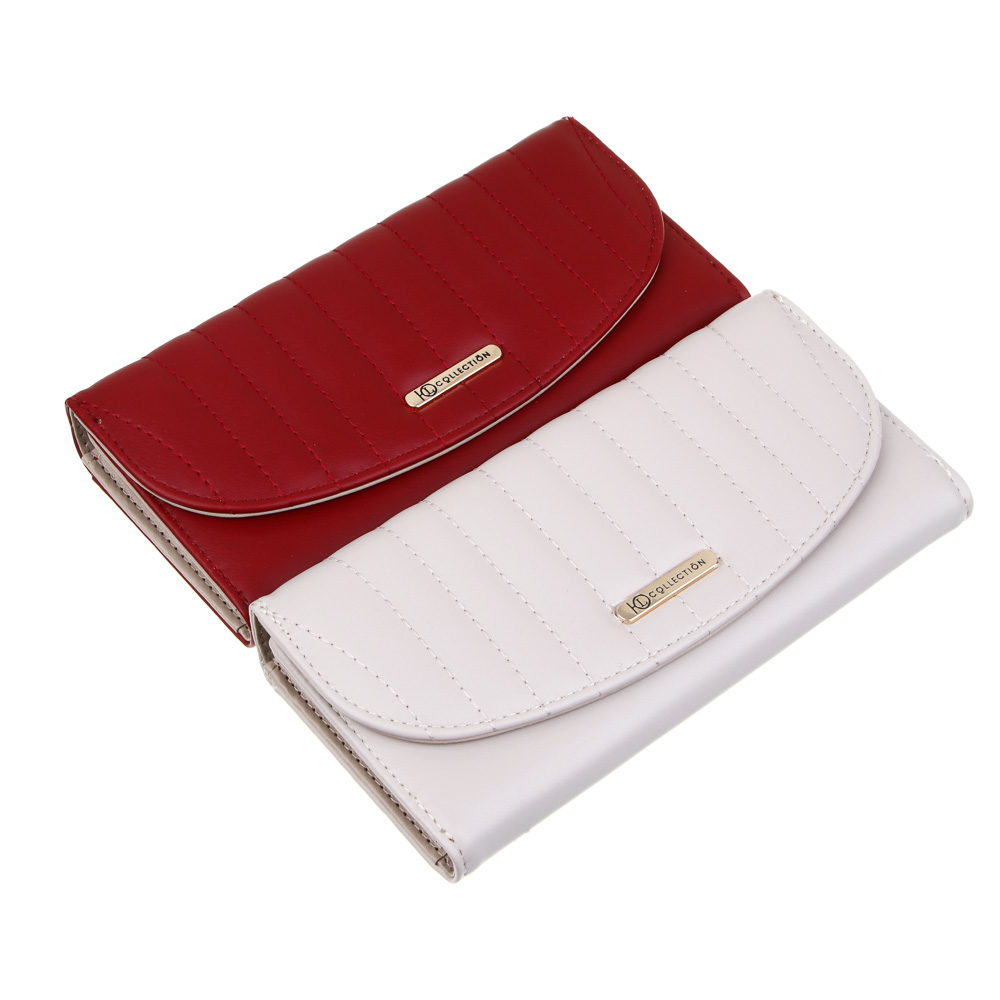 ЮL Нуба Кошелек для карт и купюр, полиуретан, 19х9,5х2,5 см, 2 цвета, КЖ24-09, арт.№ 303-022