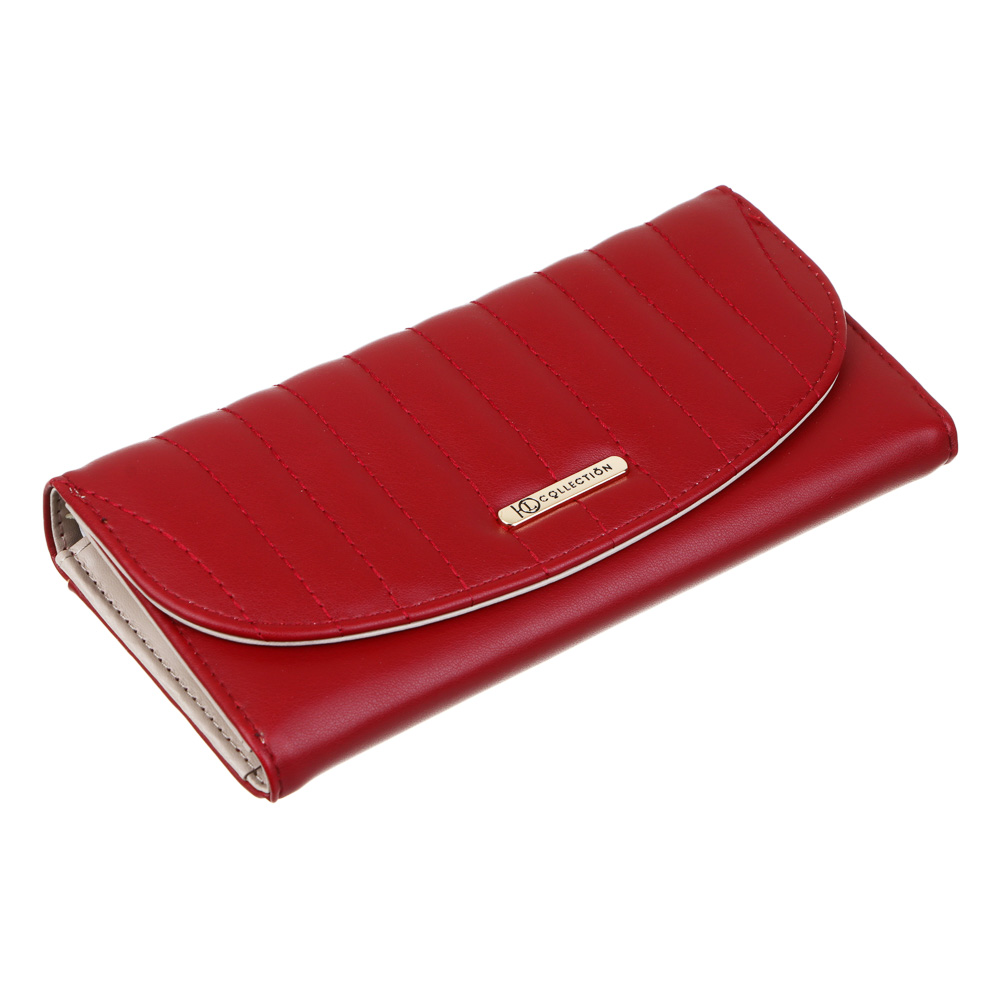 ЮL Нуба Кошелек для карт и купюр, полиуретан, 19х9,5х2,5 см, 2 цвета, КЖ24-09, арт.№ 303-022