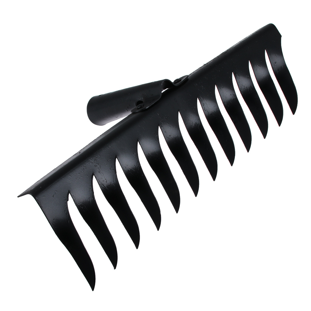 Грабли витые 12-зубые 34см эмаль 1,48мм, б/ч, арт.№ 187-042