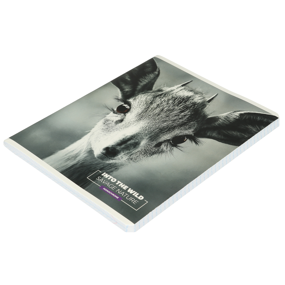 Тетрадь 96л. в клетку ПРЕМИУМ, офсет, обл.картон, скрепка, "Микс", эфефкты, 10141/5, JW42/5, 9734/5, арт.№ 578-019