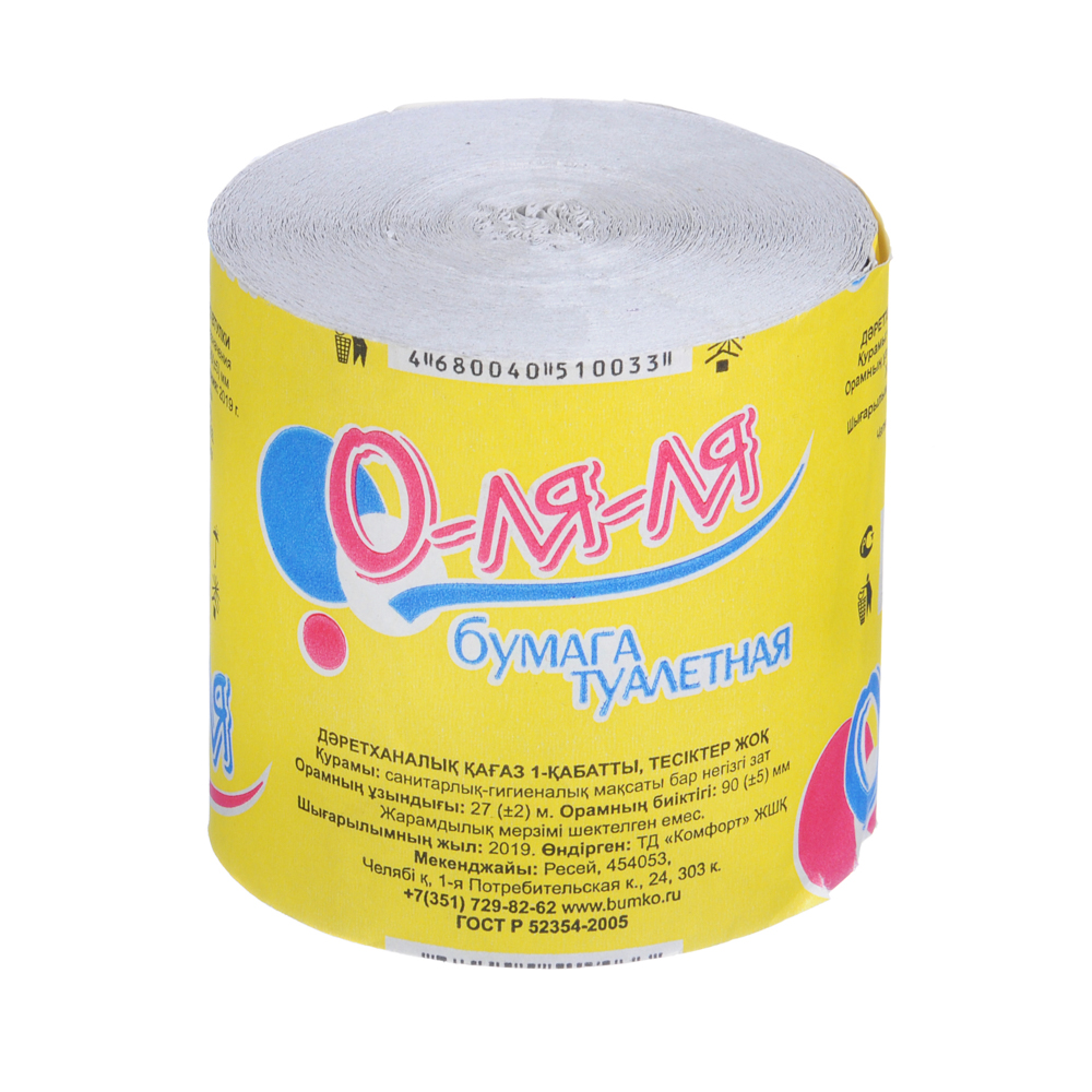 Туалетная бумага "Оля-ля-ля", 1шт., арт.№ 918-009