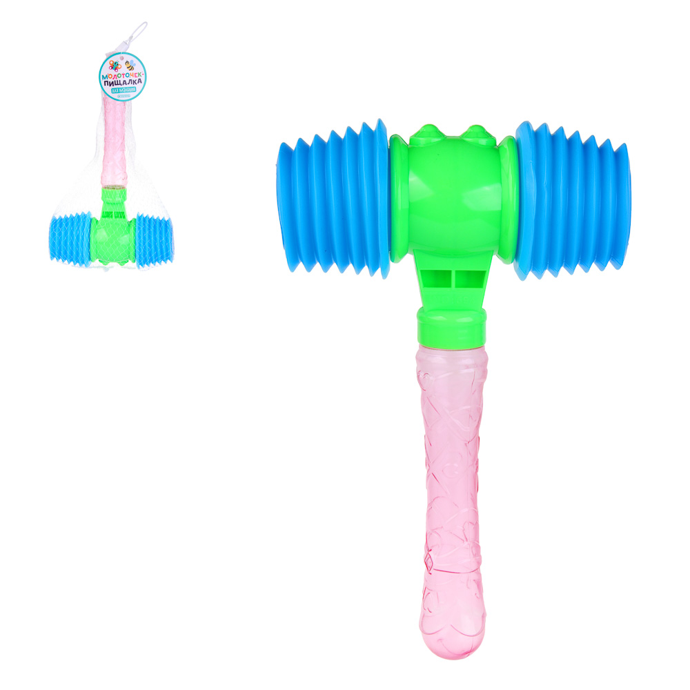 Игрушка для малышей "Молоточек-пищалка", ИГРОЛЕНД, 26,5см, PS, PP, PVC, арт.№ 270-001
