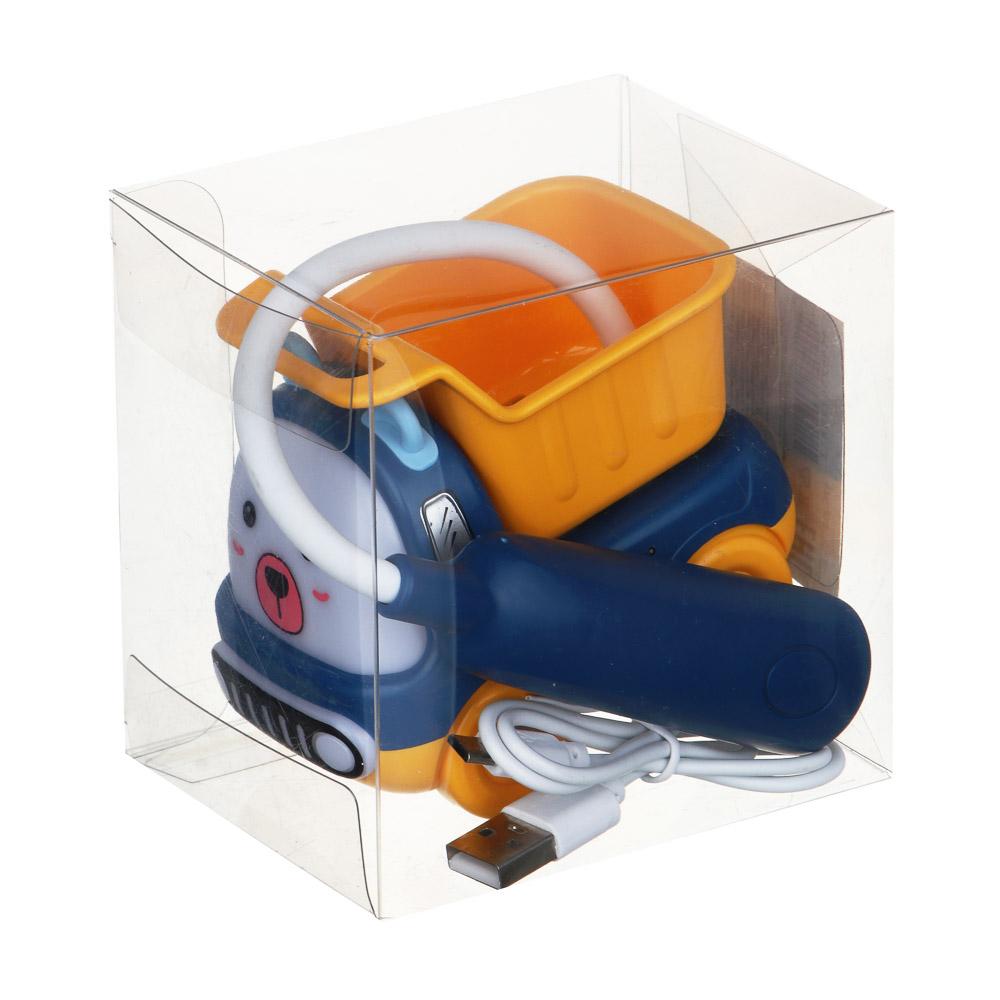 Светильник LED 2 в 1 в форме машинки, подставка для ручек, ABS, 9х5,5х27,5 см, USB, 2 дизайна, арт.№ 476-399