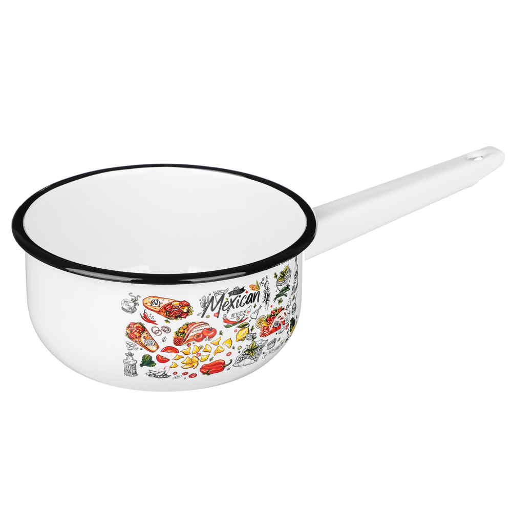 Мексика Ковш эмалированный 1,5л, арт.№ 894-554