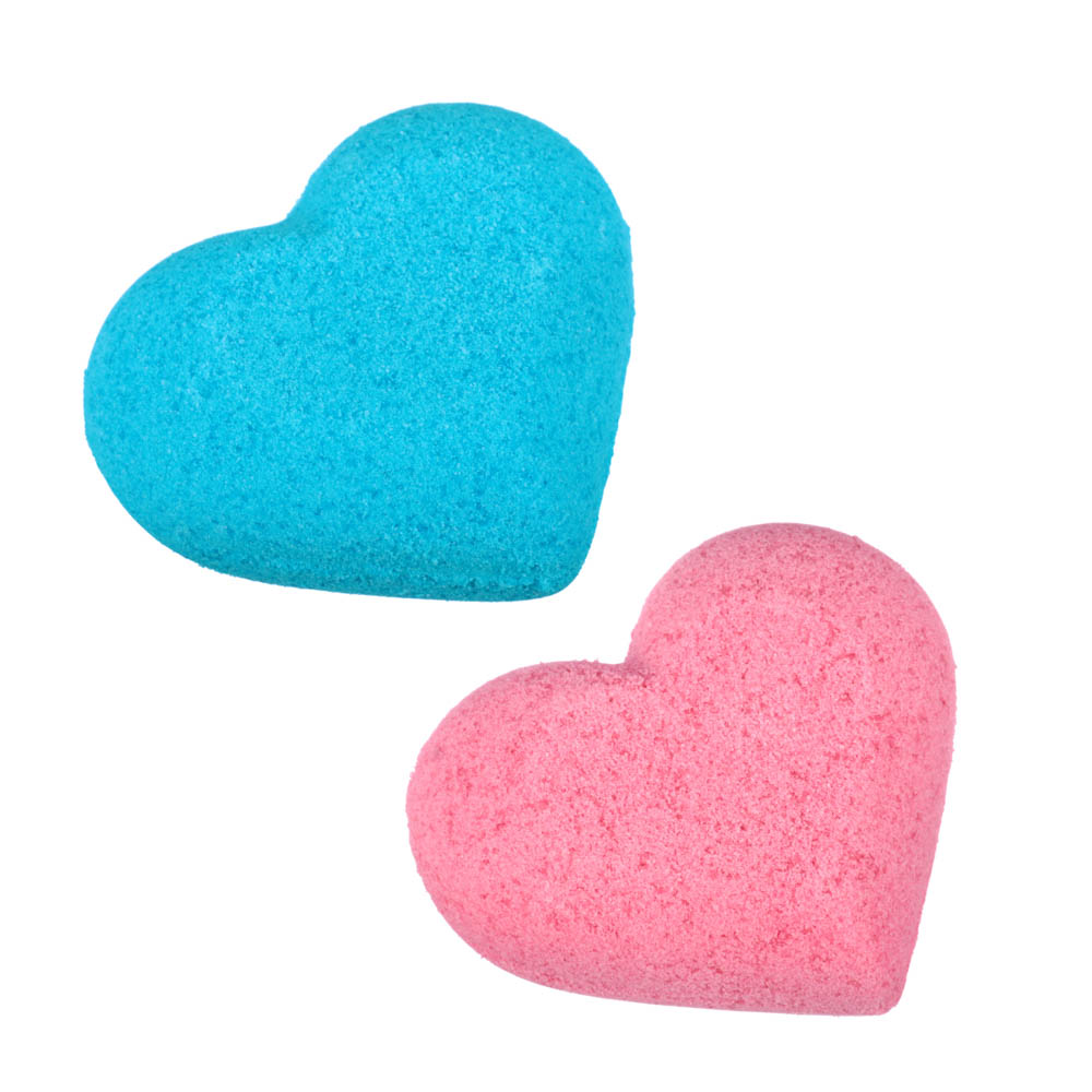 Соль для ванн шипучая With love / Beautifull day, 130г, в форме сердца, арт.№ 953-009