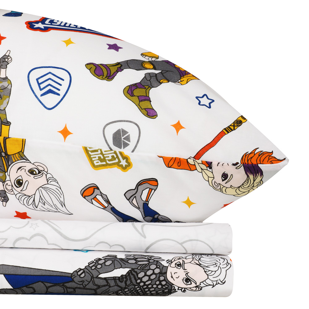 BY Русские супергерои Комплект постельного белья 1,5 (3 предмета), поплин, 100% хлопок, джуниор, арт.№ 421-514