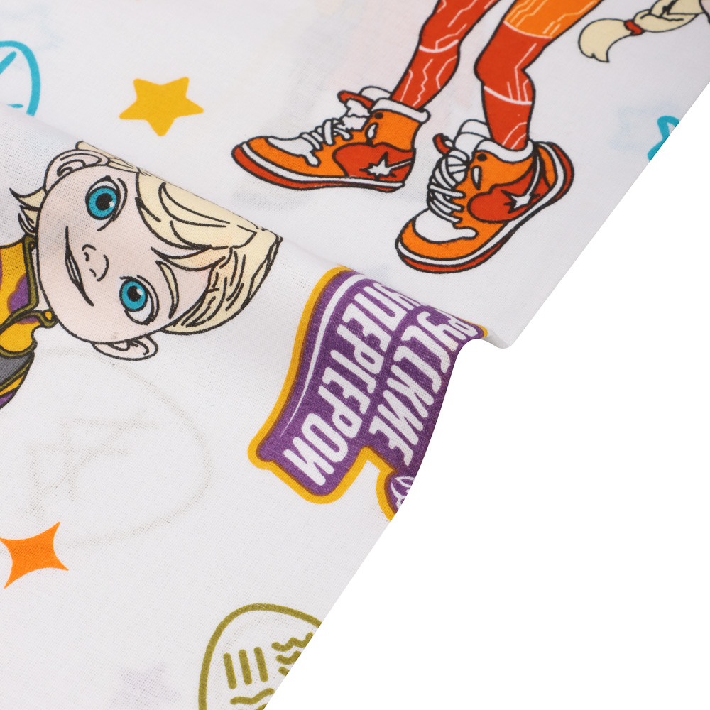 BY Русские супергерои Комплект постельного белья 1,5 (3 предмета), поплин, 100% хлопок, джуниор, арт.№ 421-514