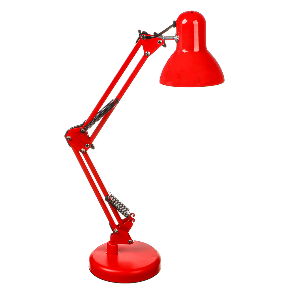 FORZA Лампа настольная, E27, 50см, 60Вт, 220В, с выкл.на шнуре, шнур 100см, металл, арт.№ 417-102