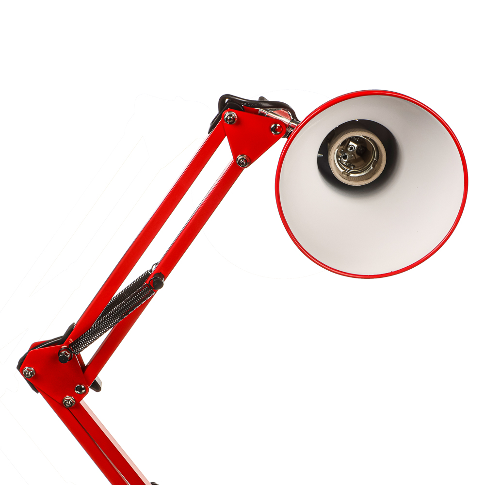 FORZA Лампа настольная, E27, 50см, 60Вт, 220В, с выкл.на шнуре, шнур 100см, металл, арт.№ 417-102