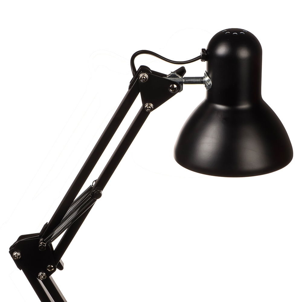 FORZA Лампа настольная, E27, 50см, 60Вт, 220В, с выкл.на шнуре, шнур 100см, металл, арт.№ 417-102