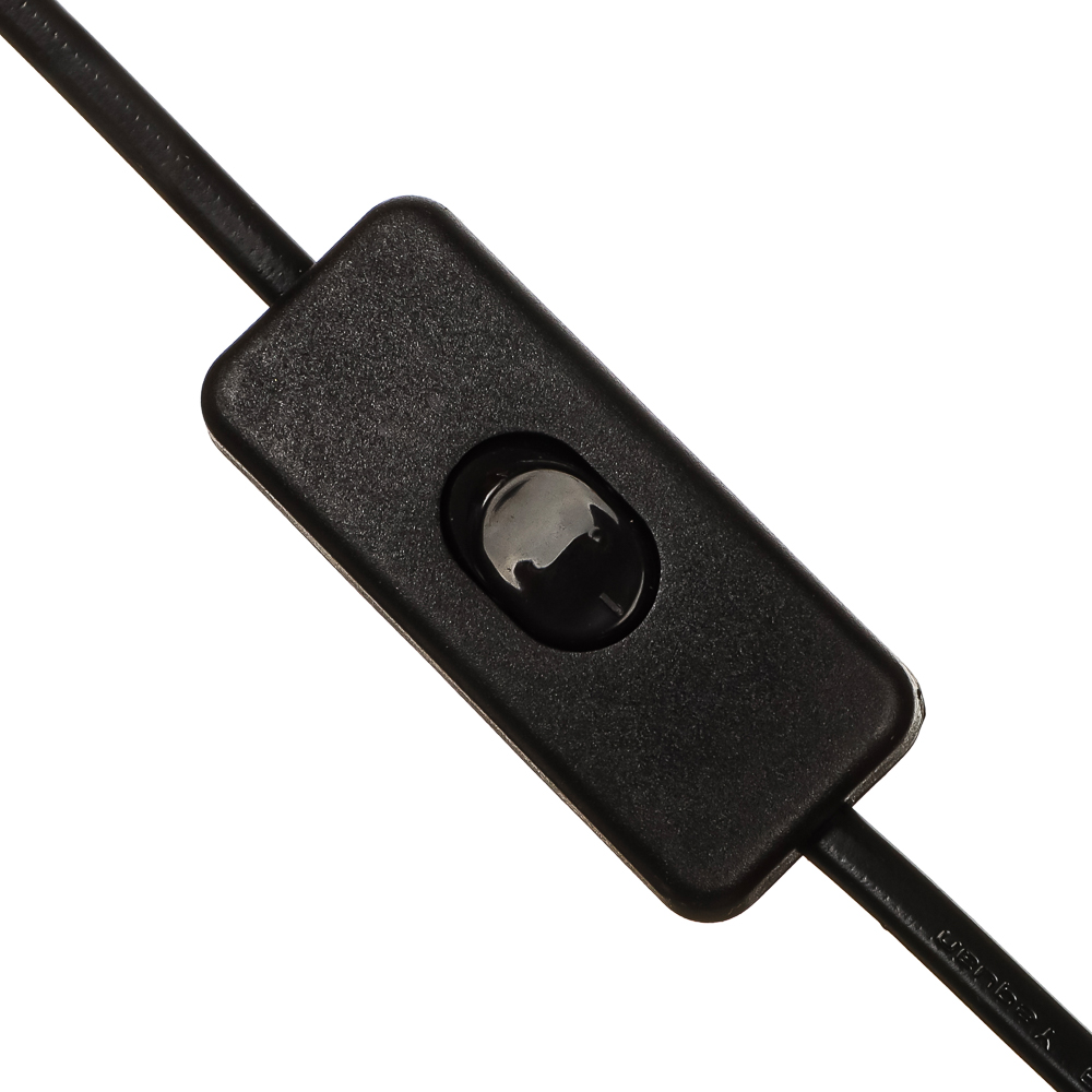 FORZA Лампа настольная, E27, 50см, 60Вт, 220В, с выкл.на шнуре, шнур 100см, металл, арт.№ 417-102