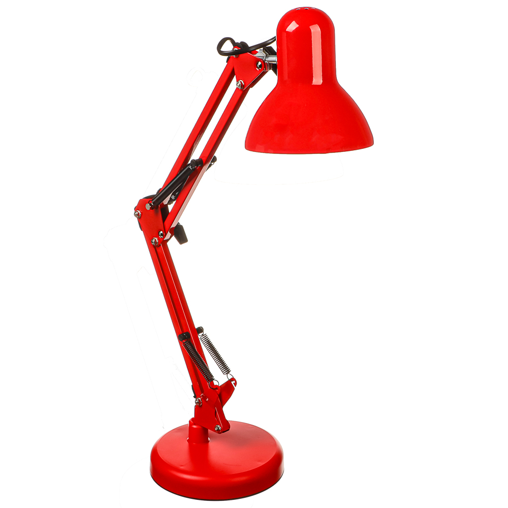 FORZA Лампа настольная, E27, 50см, 60Вт, 220В, с выкл.на шнуре, шнур 100см, металл, арт.№ 417-102