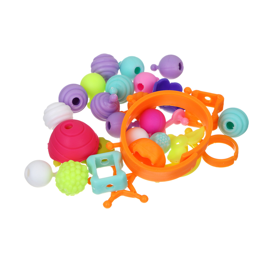 ХОББИХИТ Набор для творчества "Поделки с объемными бусинами", РР, 9х12,5х4см, 3 дизайна, арт.№ 283-213