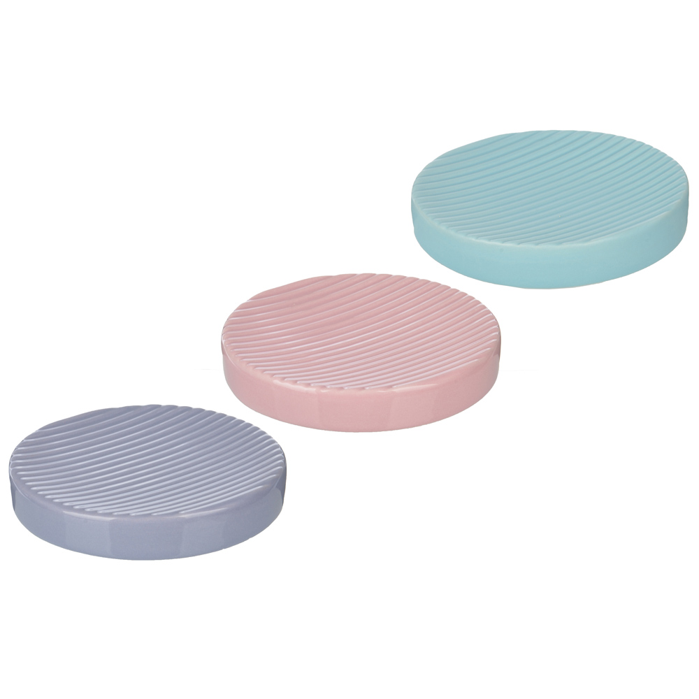 VETTA Мыльница "Палермо", керамика, 3 цвета, арт.№ 463-977