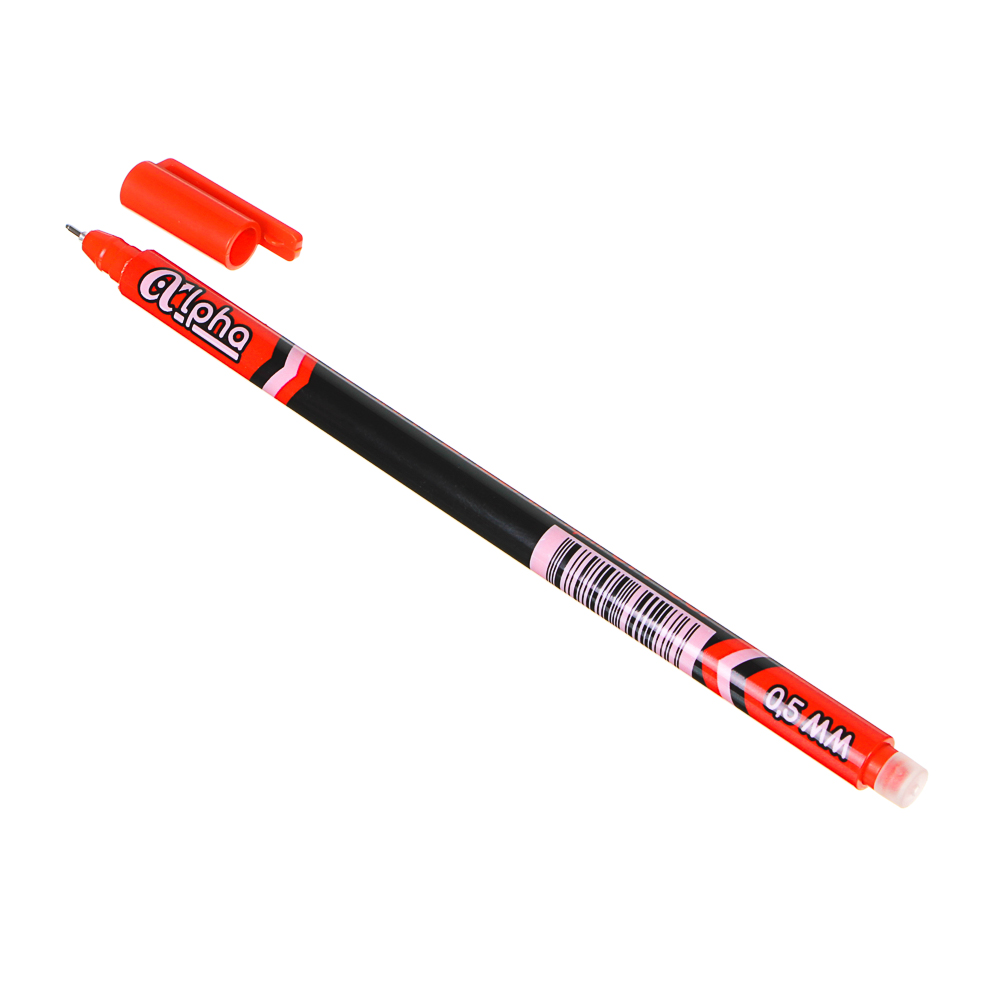 Ручка гелевая  "пиши-стирай" синяя "Альфа", игольчатый наконечник 0,5 мм, инд. маркировка, арт.№ 614-057