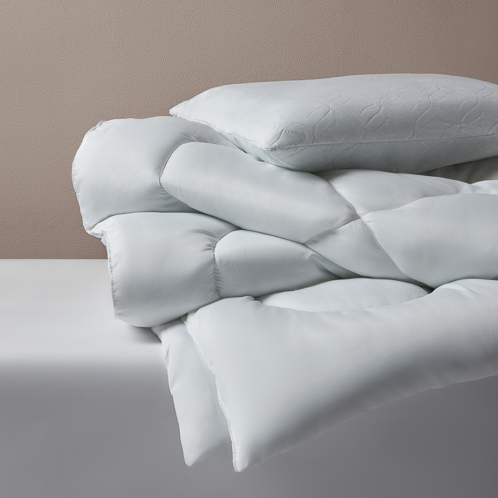 Подушка "Лебяжий пух", полиэстер, 50х70см, арт.№ 428-027