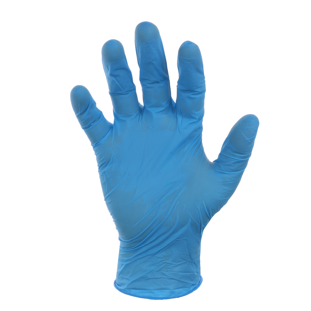 Перчатки тм VETTA, размер S/M/L, нитрил, 10шт, голубой цвет, арт.№ 447-042